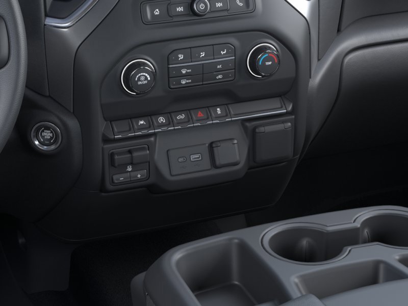 2026 CHEVROLET Silverado 1500 Custom cabine multiplace 4RM 157 po Black Ottawa & Gatineau - photo #22