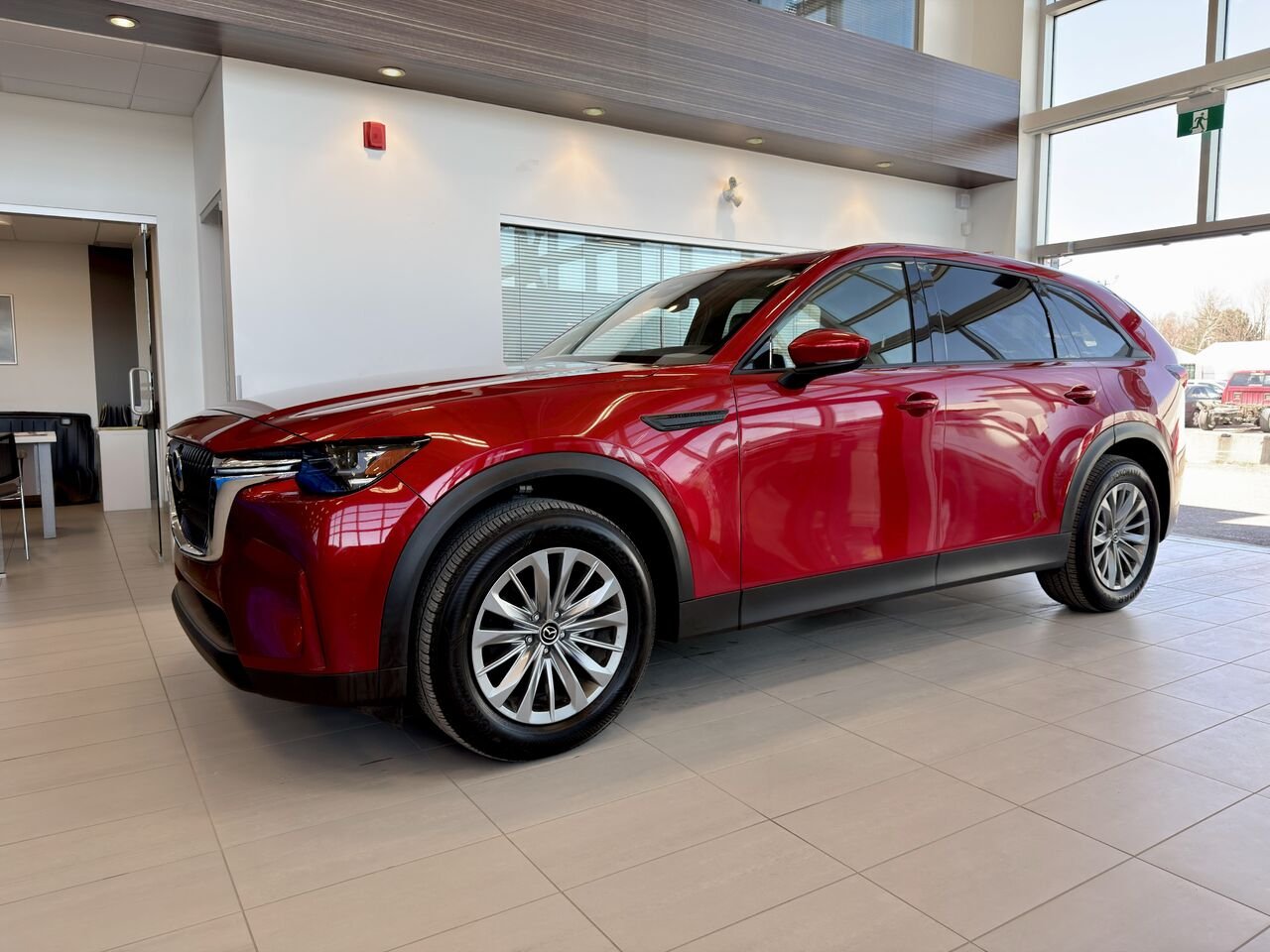 Mazda CX-90 hybride léger 2024 Rouge Notre-Dame-des-Prairies - photo #36