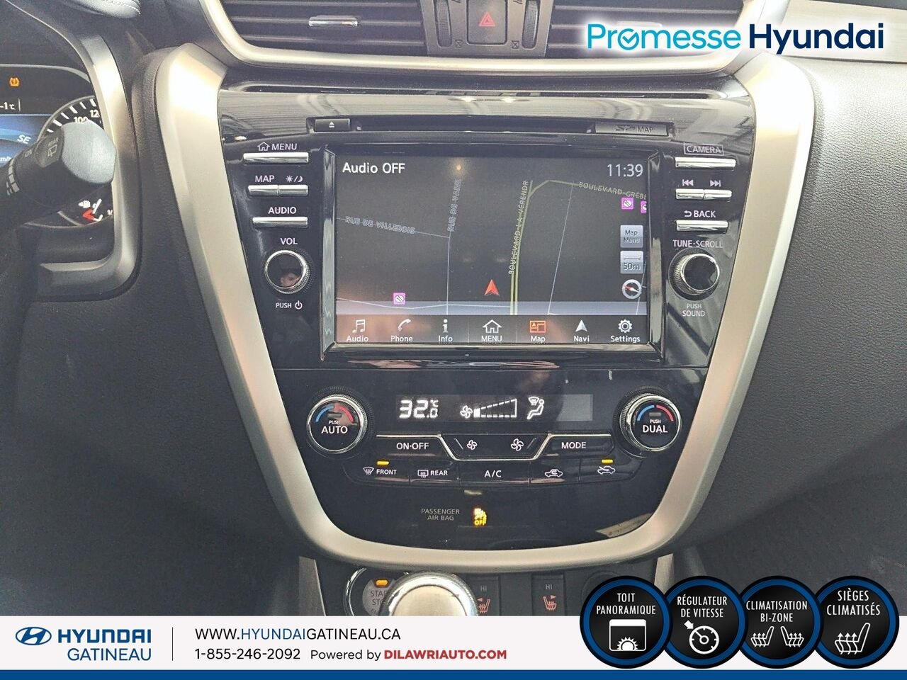 Nissan Murano Traction intégrale 4 portes SL 2016 Ottawa & Gatineau - photo #17