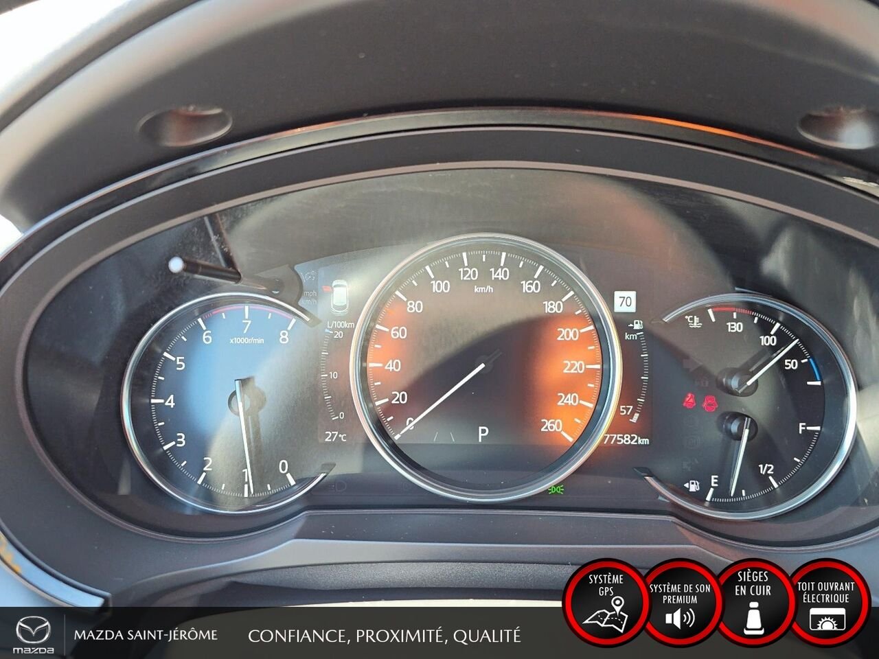 2022 Mazda CX-9 Signature | AWD | TOIT OUVRANT | CUIR | 6 PASS Blue Saint-Jérôme - photo #15