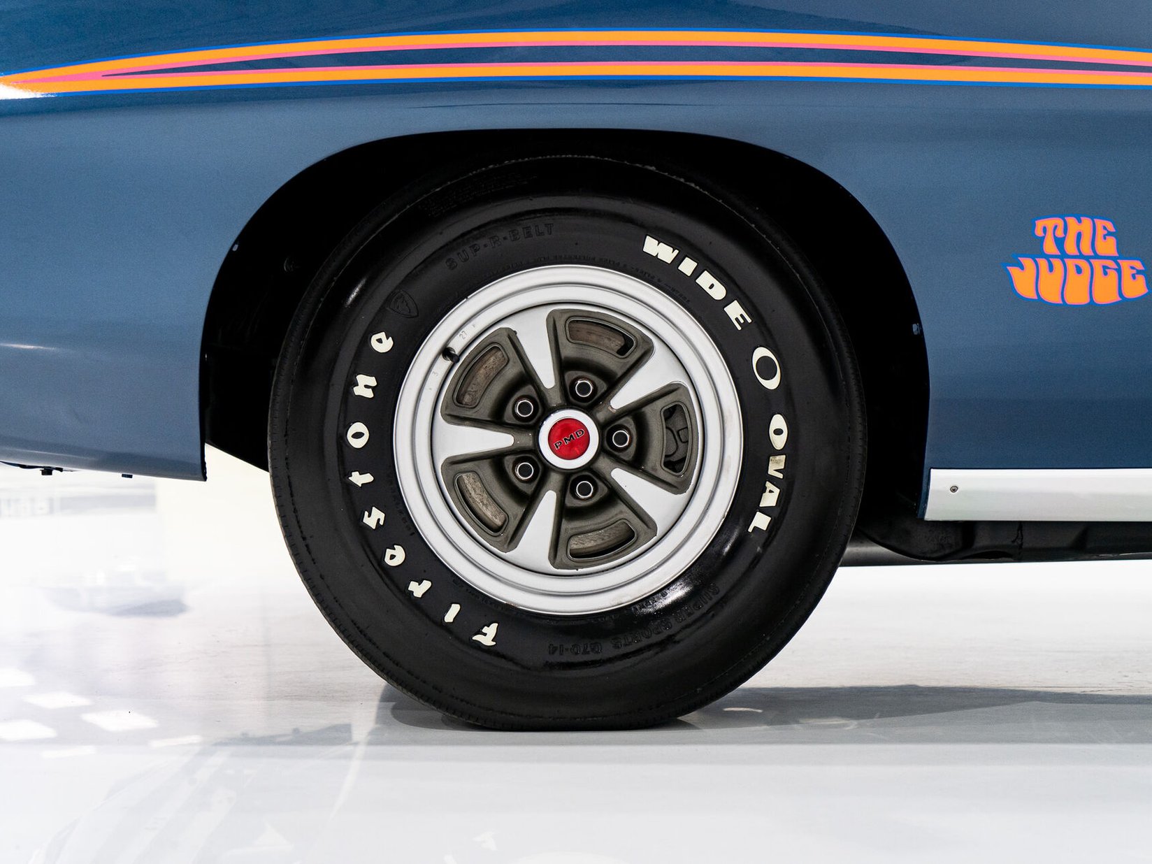 1970 Pontiac GTO The Judge Matching# Ram Air III 4-speed **PRIX EN USD** Blue Montreal - photo #45