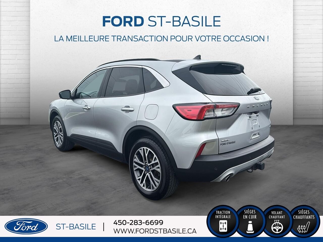 2020 Ford Escape Silver Saint-Basile-le-Grand - photo #4