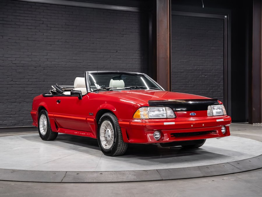 1988 Ford Mustang 1988 Red