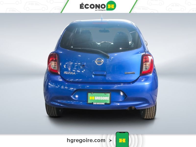 Nissan MICRA 2017 Bleu Blainville - photo #5