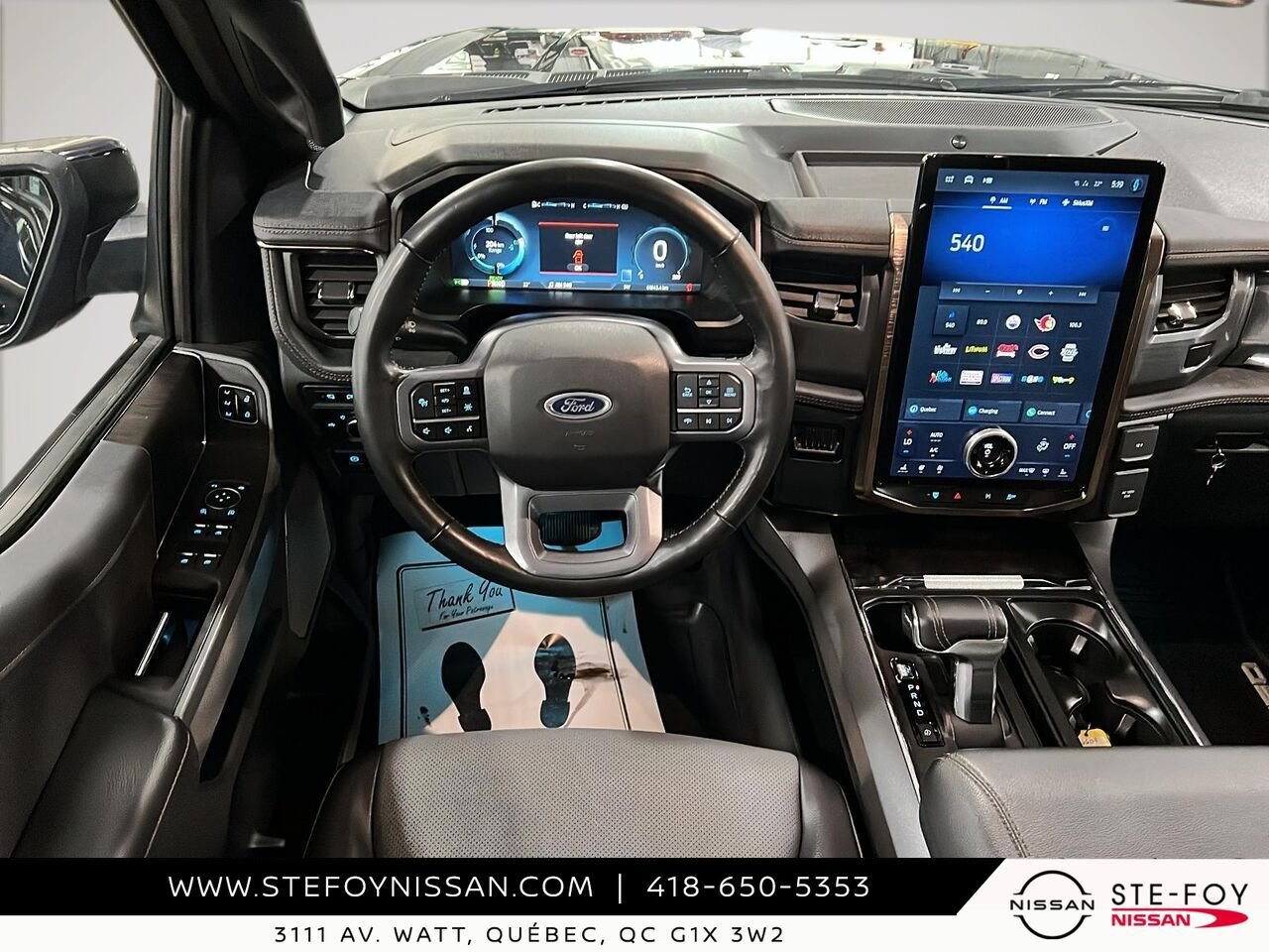 Ford F-150 Lightning GROUPE 510 A, standard range 2023 Bleu Ste-Foy - photo #13