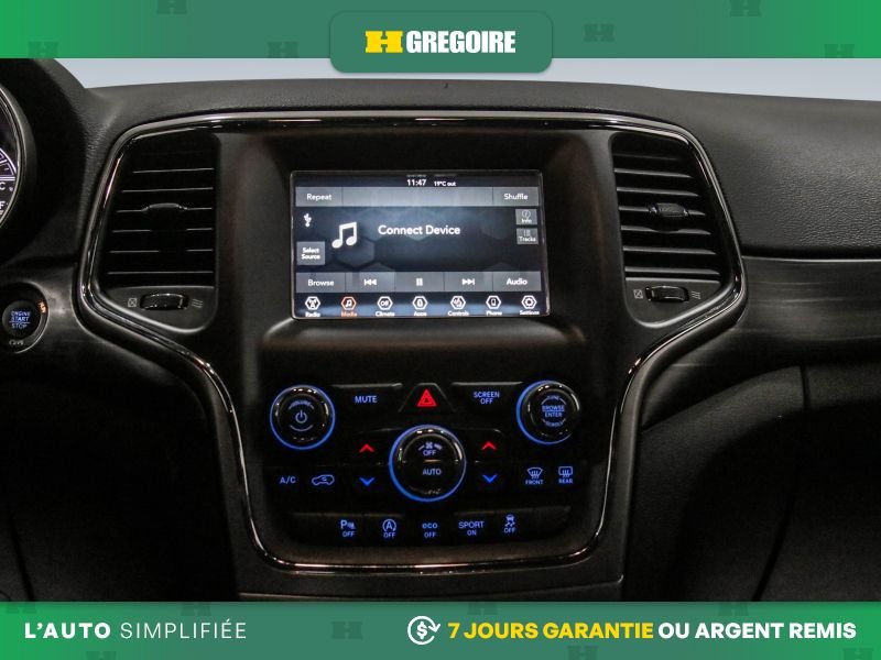 Jeep Grand Cherokee 821078 | Laredo AWD AUTO AC GR ELECT MAGS CAM RECUL BLUETOO 2021 Noir Laval - photo #22