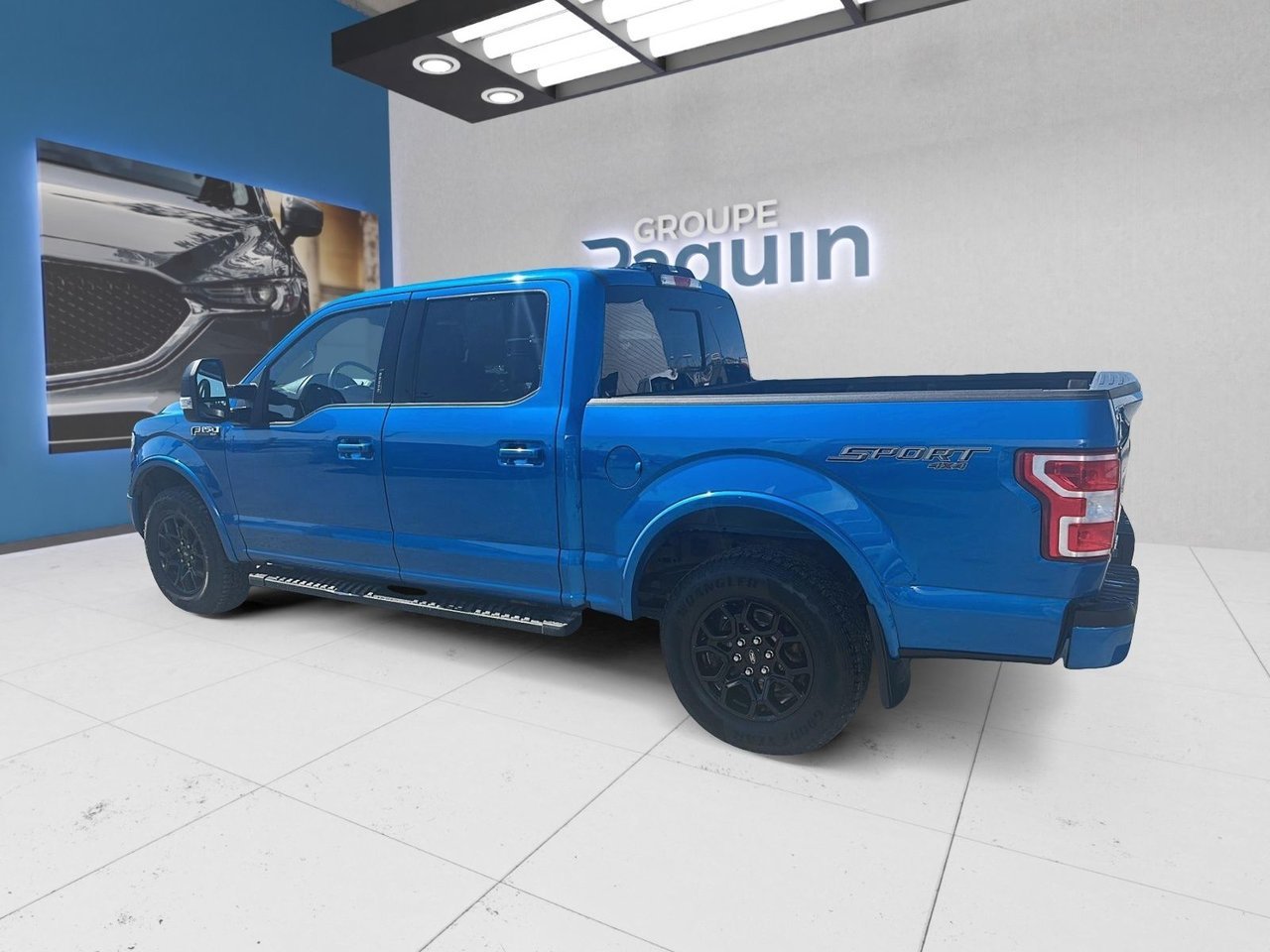 2019 Ford F-150 Blue Rouyn-Noranda - photo #3