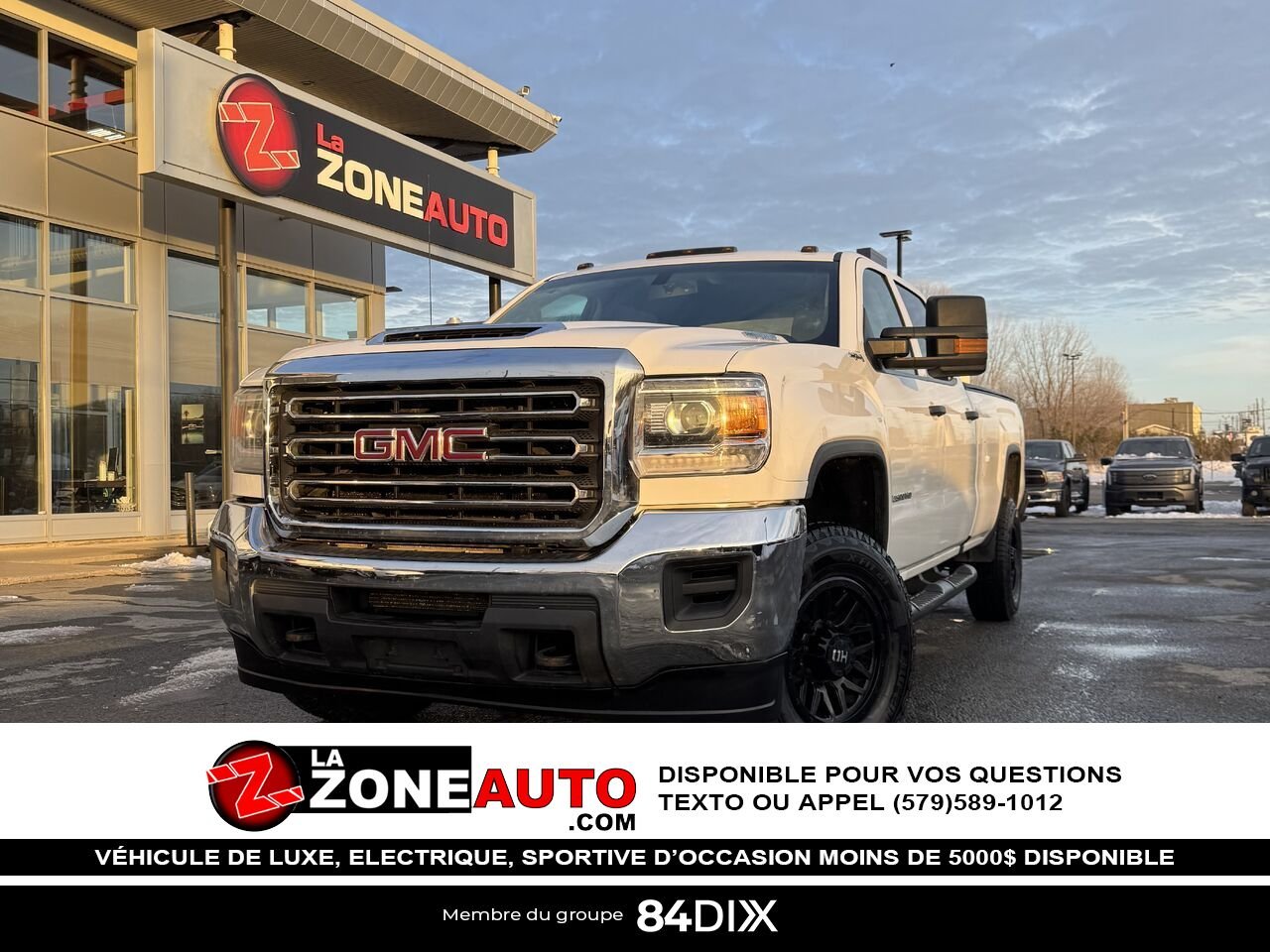 2018 GMC Sierra 2500HD White Granby - photo #0