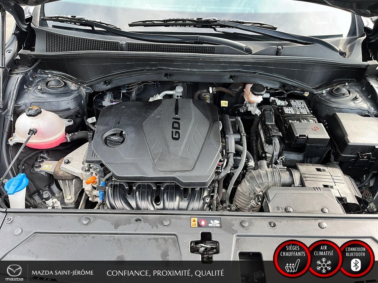 2023 Hyundai Santa Fe Preferred TI ens. Trend | TOIT PANO | SIMILICUIR | AWD | 52 771 KM Grey Saint-Jérôme - photo #25