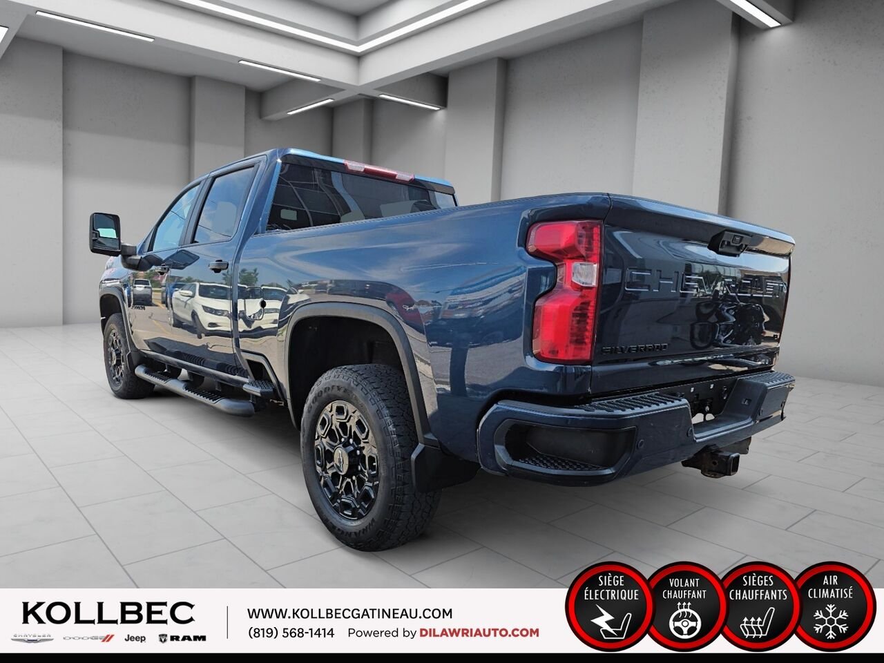 CHEVROLET SILVERADO 2500HD LT Z71 CrewCab 4x4 2023 Bleu Ottawa & Gatineau - photo #18