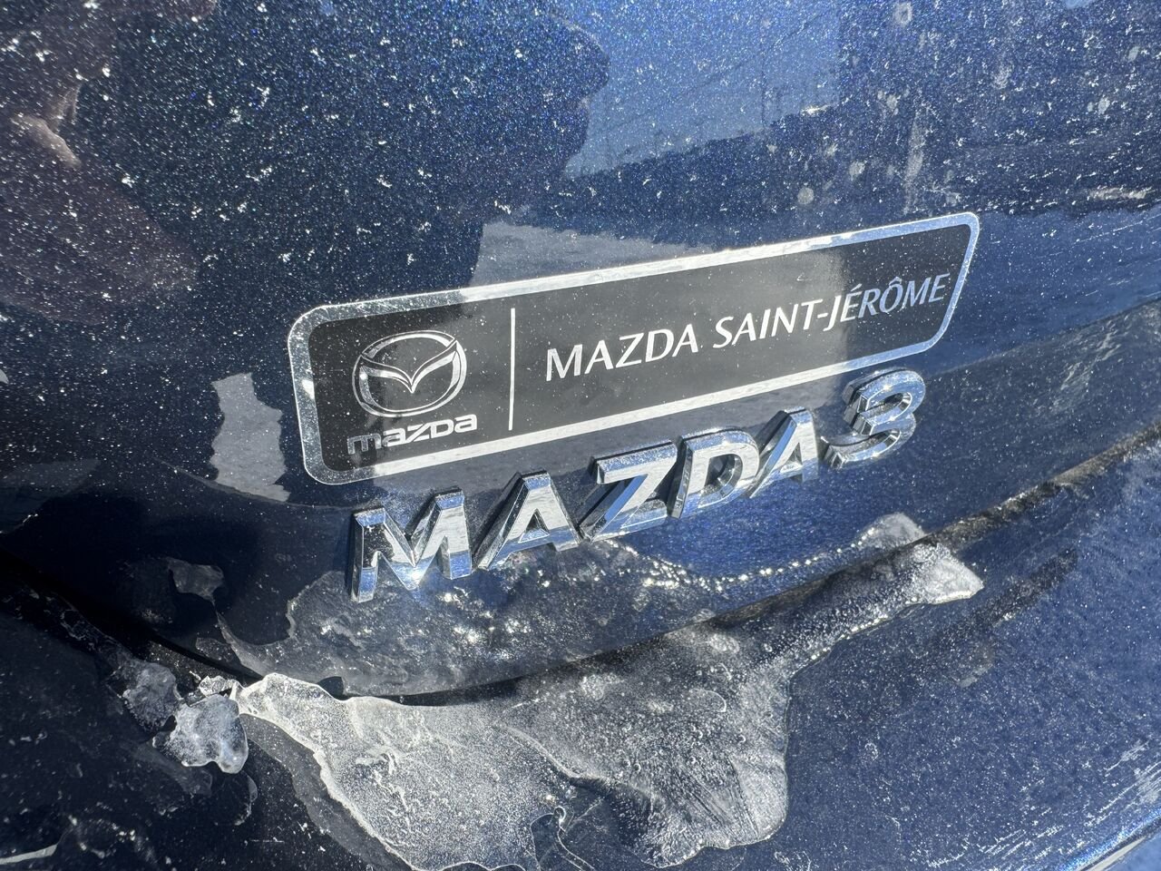 2026 MAZDA Mazda3 GT TA Deep Crystal Blue Mica Saint-Jérôme - photo #9