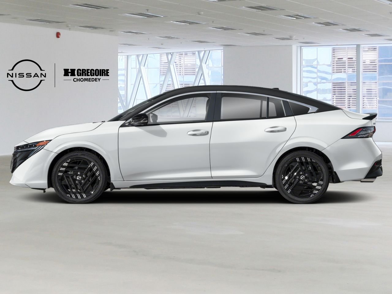2026 Nissan Sentra Aspen White TriCoat/Super Black Laval - photo #2