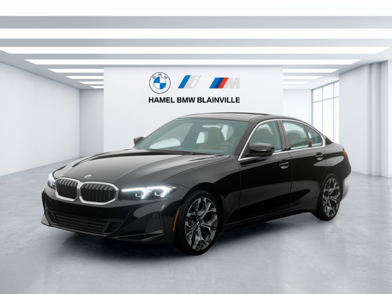 Black 2026 BMW 3 Series Sedan All-Wheel Drive Automatic