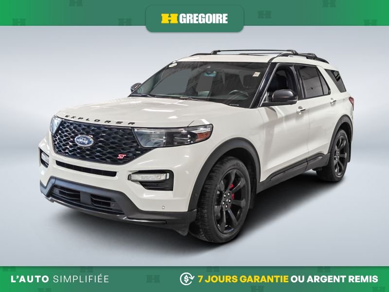 2022 Ford Explorer White Saint-Eustache - photo #2