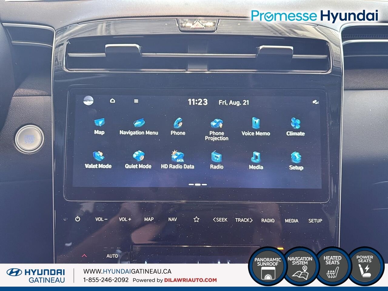 Hyundai Tucson Trend TI*** bas millage , cuir, toit ouvrant *** 2024 Ottawa & Gatineau - photo #13