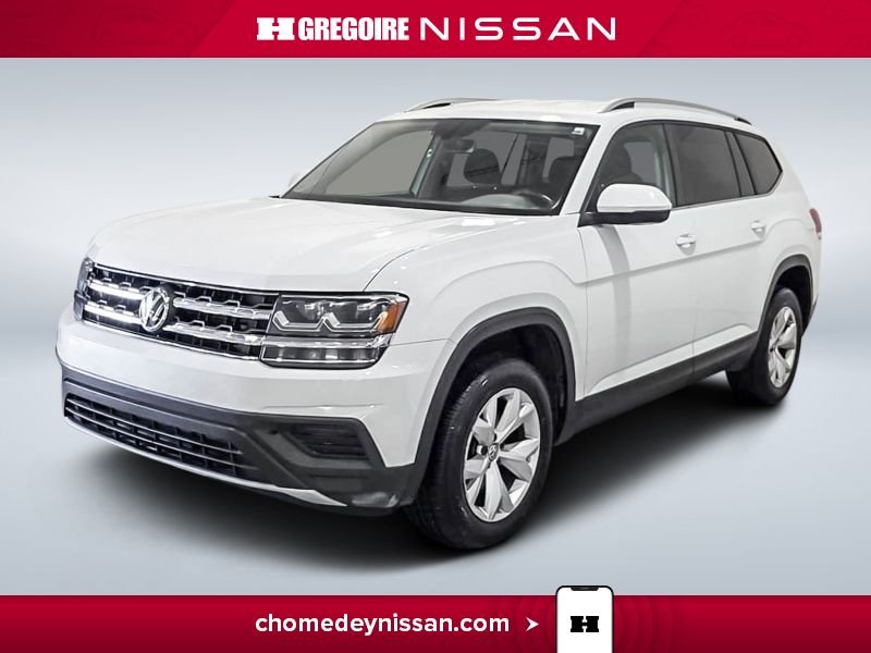 Volkswagen Atlas 2018 Blanc Saint-Eustache - photo #2