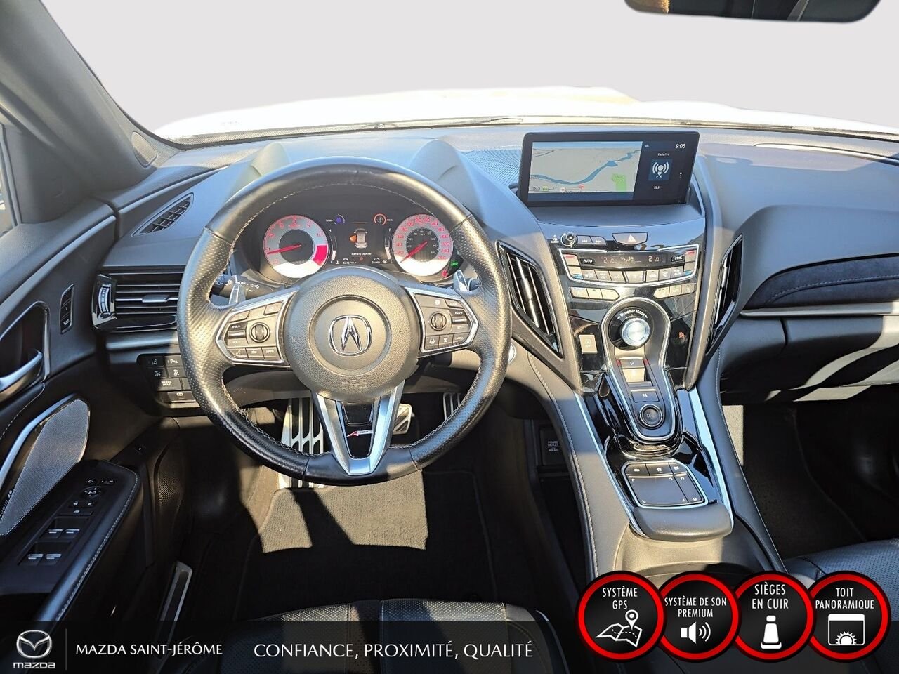 Acura RDX A-Spec | TOIT OUVRANT | CUIR | AWD | 2020 Blanc Saint-Jérôme - photo #23