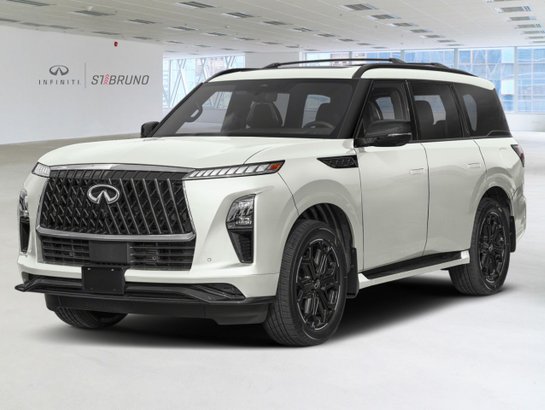2027 INFINITI QX80 2027 Radiant White TriCoat Pearl
