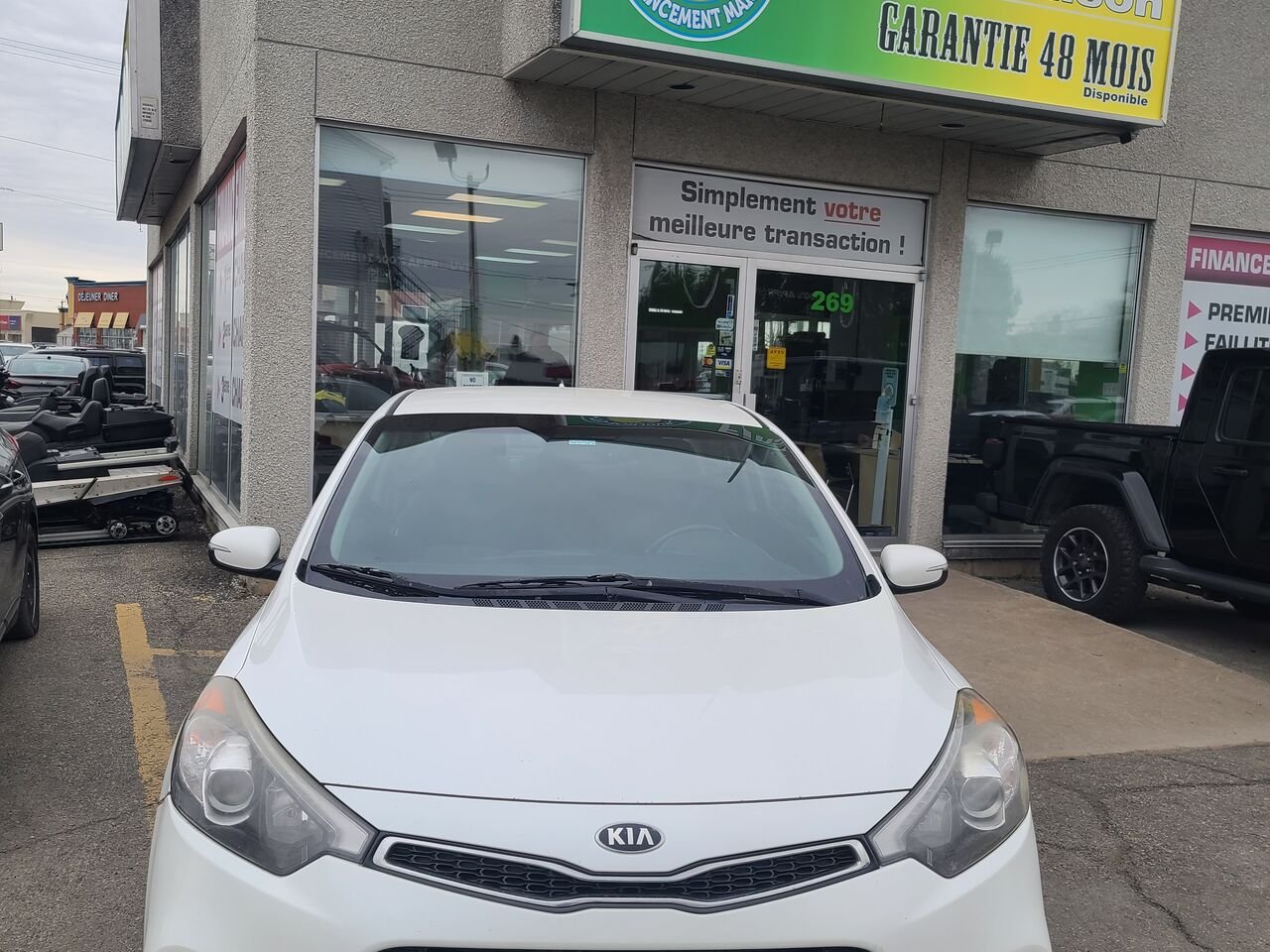 Kia Forte Koup 2014 Blanc Longueuil, - photo #0