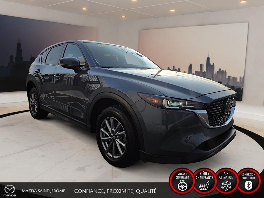 Mazda CX-5 GS | AWD | CUIR | 2023 Gris