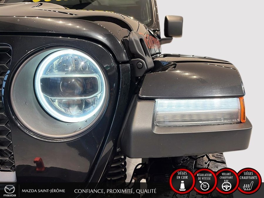 Jeep Gladiator Mojave | DEUX TOITS | CUIR | GROS PNEUS | 2021 Noir
