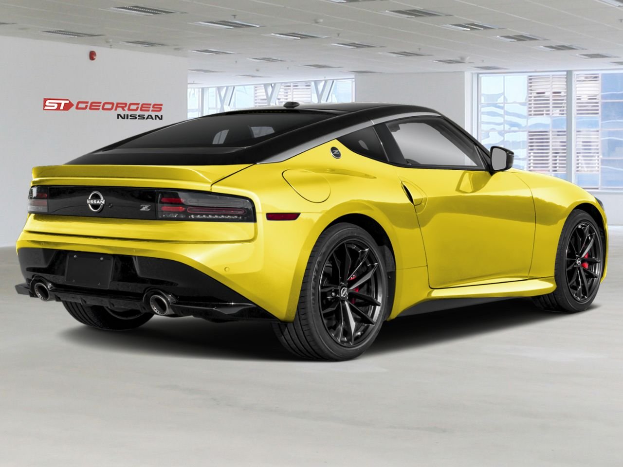2023 NISSAN Z Ikazuchi Yellow/Super Black Saint-Georges - photo #2