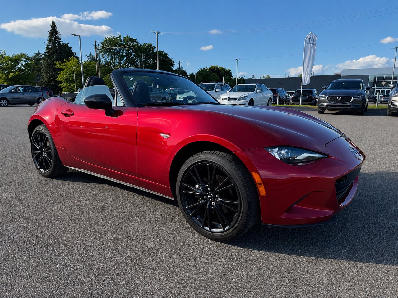 2025 Mazda MX-5 GS Red Châteauguay - photo #3