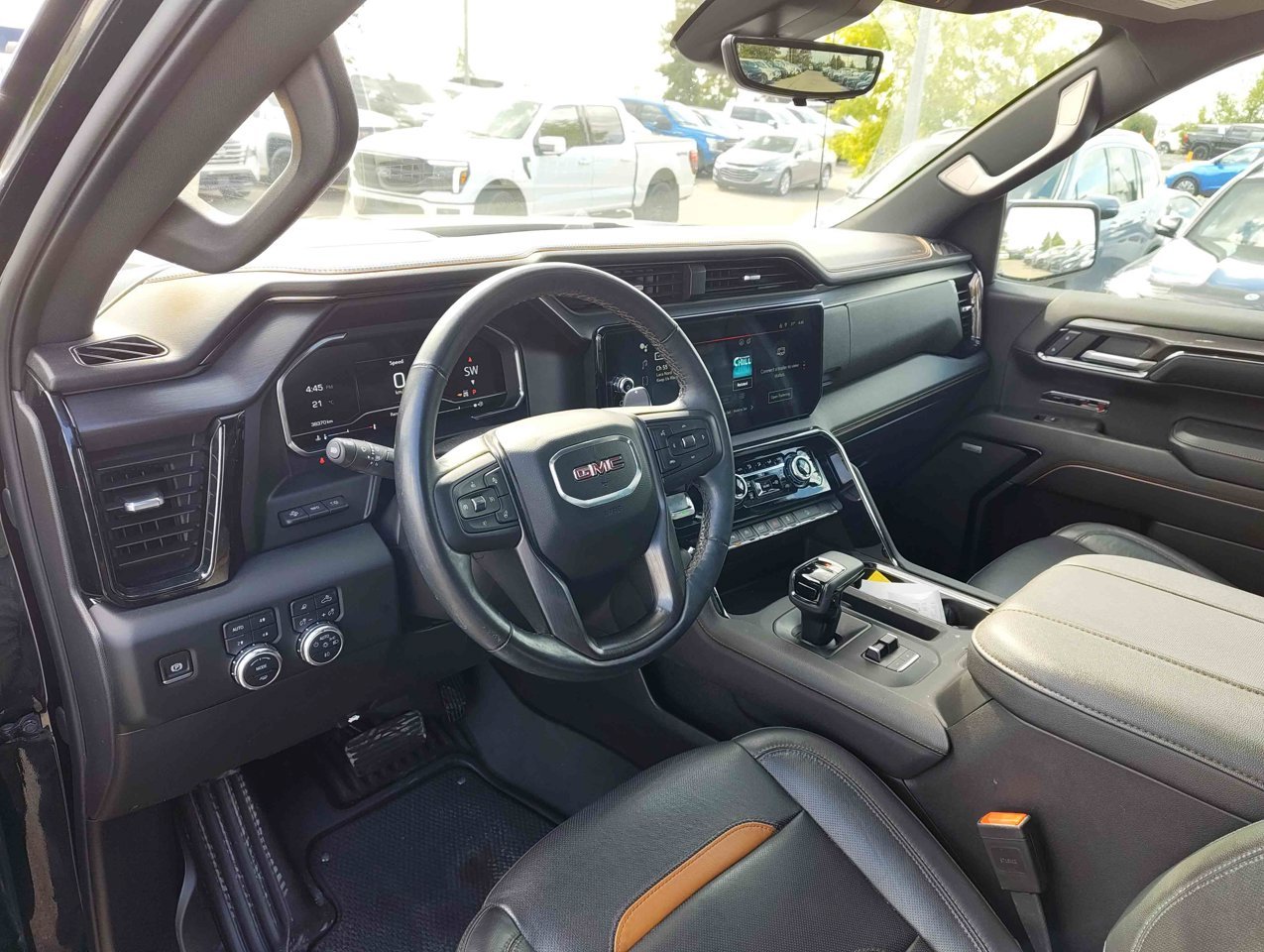 2024 GMC Sierra 1500 4WD Crew Cab 147 AT4 Black Sherwood Park - photo #6