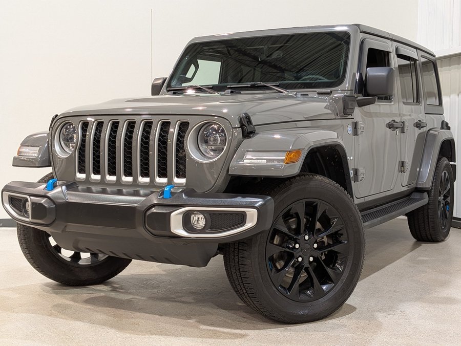 Jeep Wrangler 4xe Sahara 4 Door 4x4 2023 Gris
