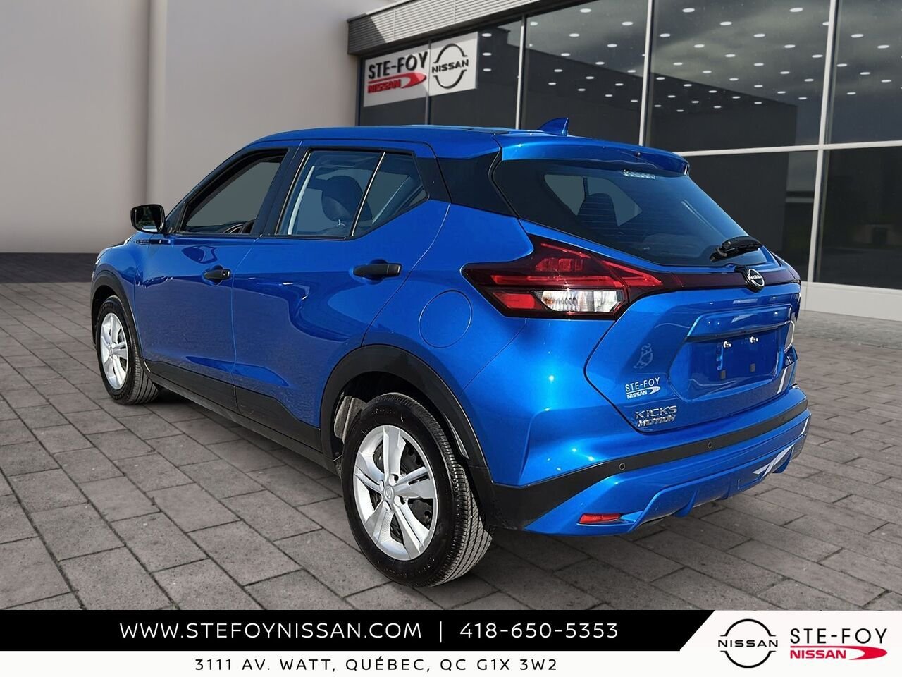Nissan Kicks S TA 2024 Bleu Ste-Foy - photo #3