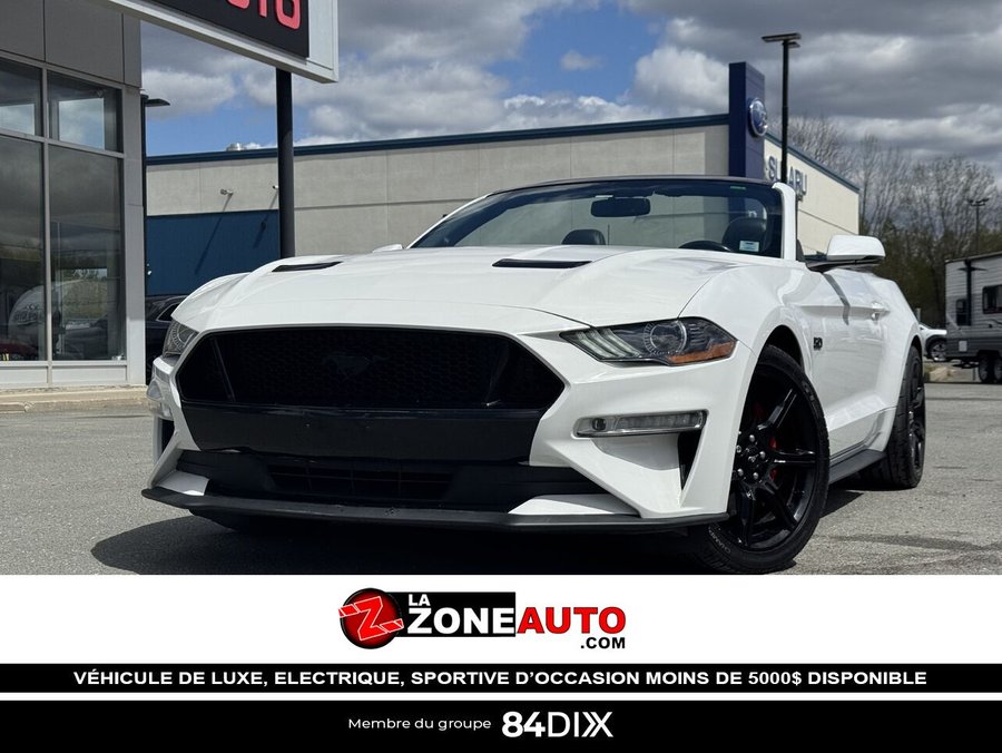 2018 Ford Mustang GT Convertible 2018 White