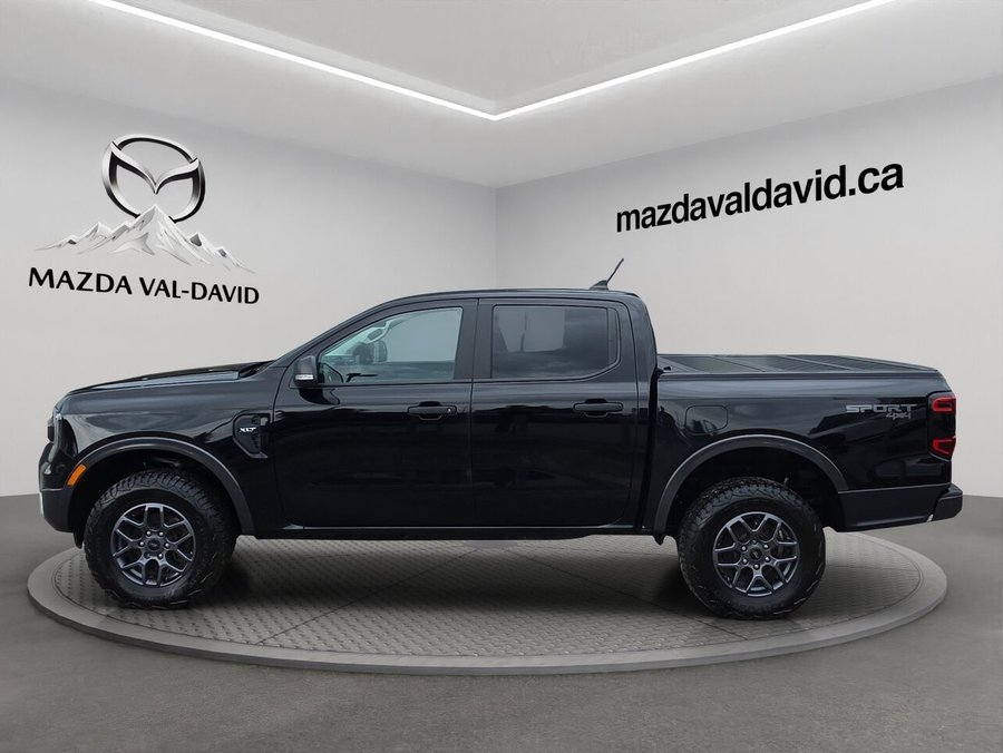 Ford Ranger XLT cabine SuperCrew 4RM caisse de 5 pi 2024 Noir