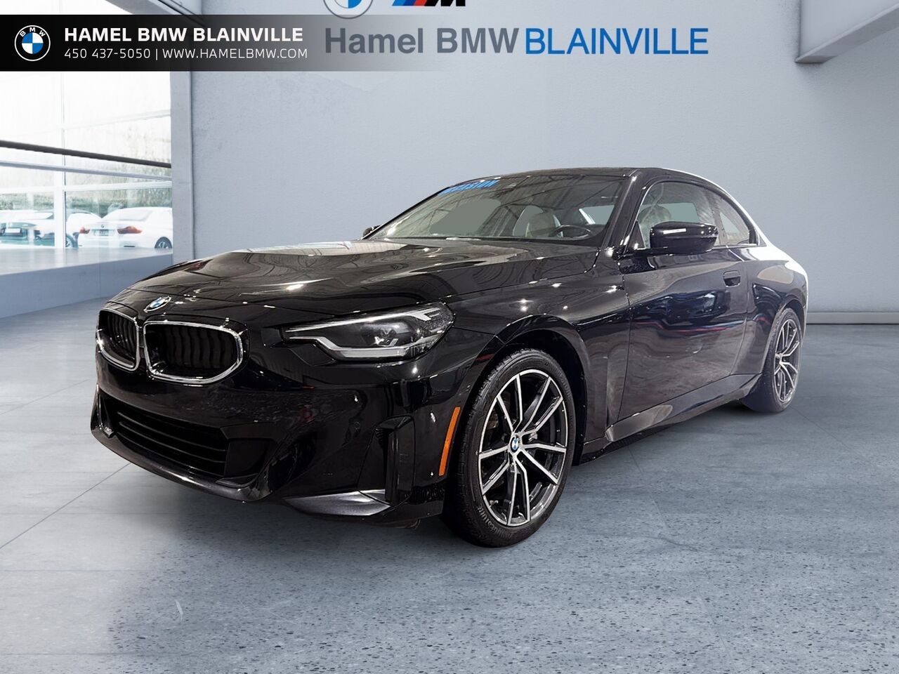Black 2023 BMW 2 Series Coupe All-Wheel Drive Automatic