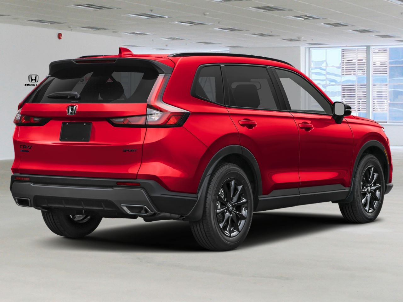 HONDA CR-V hybride Sport Traction Intégrale 2026 Rubis rutilant métallisé Lévis - photo #2
