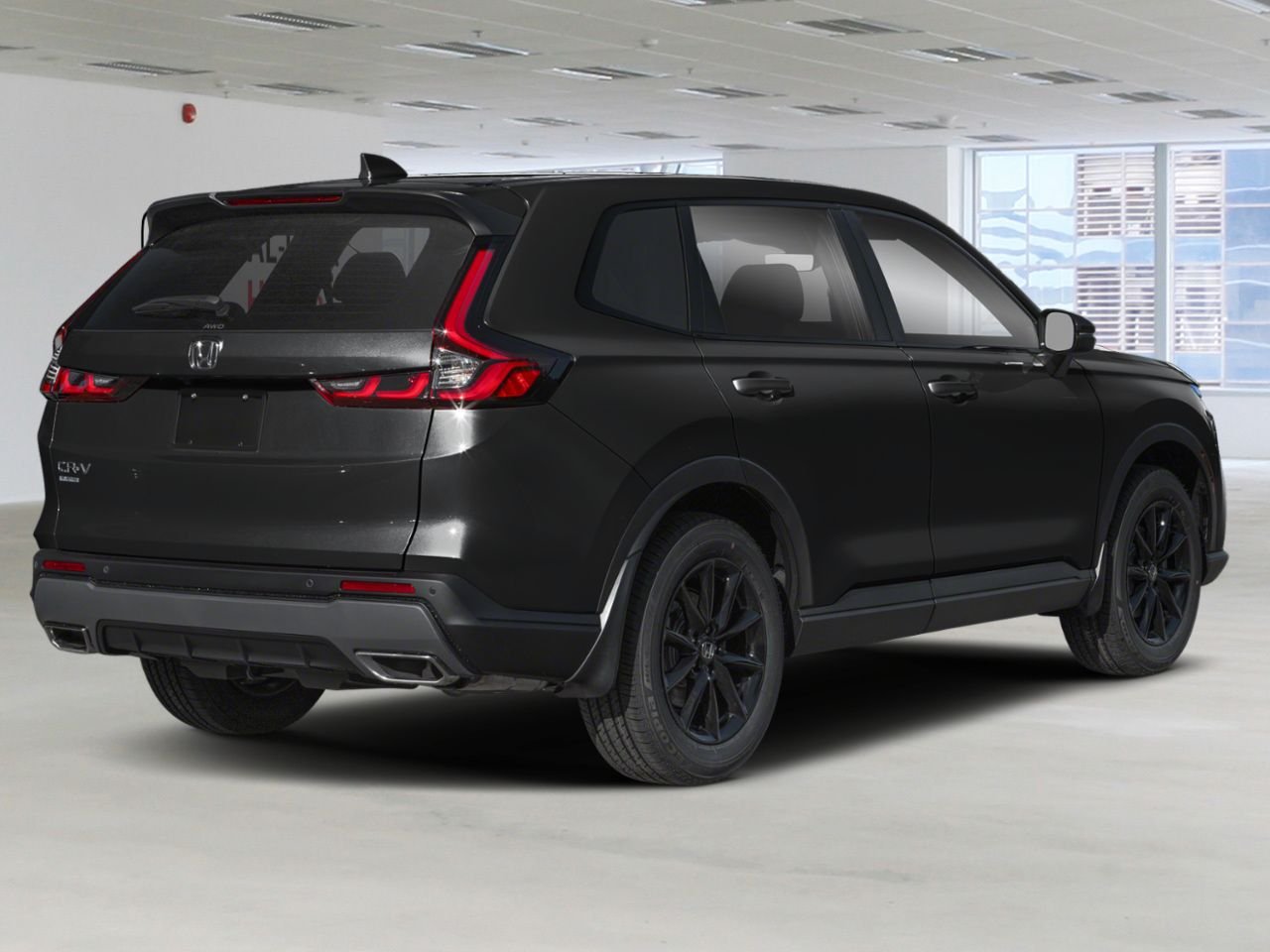 HONDA CR-V hybride EX-L Traction Intégrale 2026 Noir cristal nacré Val-d'Or - photo #2