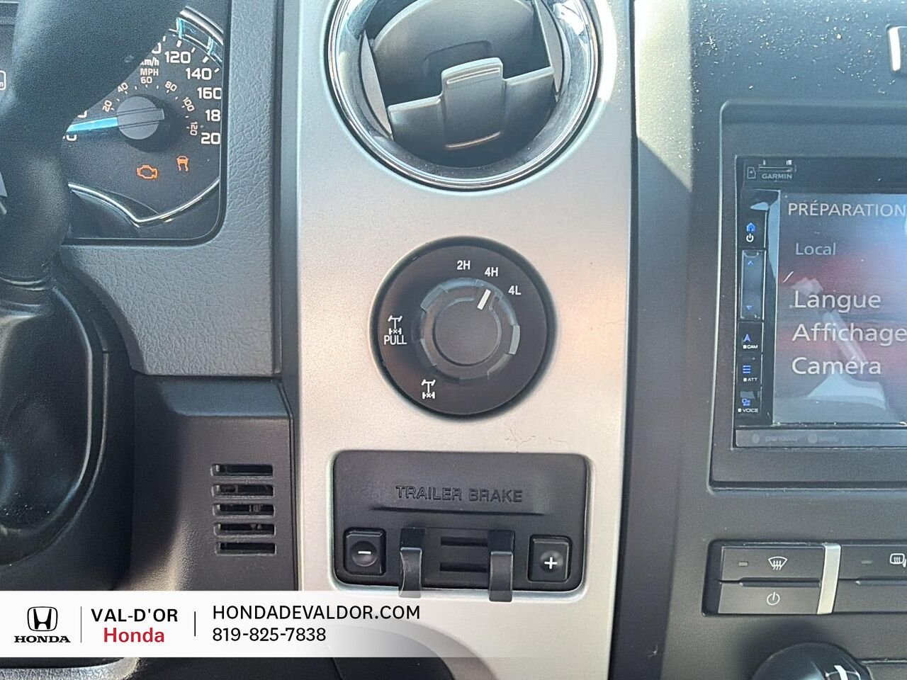 Ford F-150 XLT SuperCrew Cab 4RM 145 po 2012 Noir Val-d'Or - photo #9