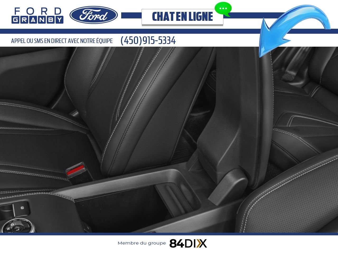 Ford Mustang Mach-E 2025 Blanc astral métallisé trois couches Granby - photo #10
