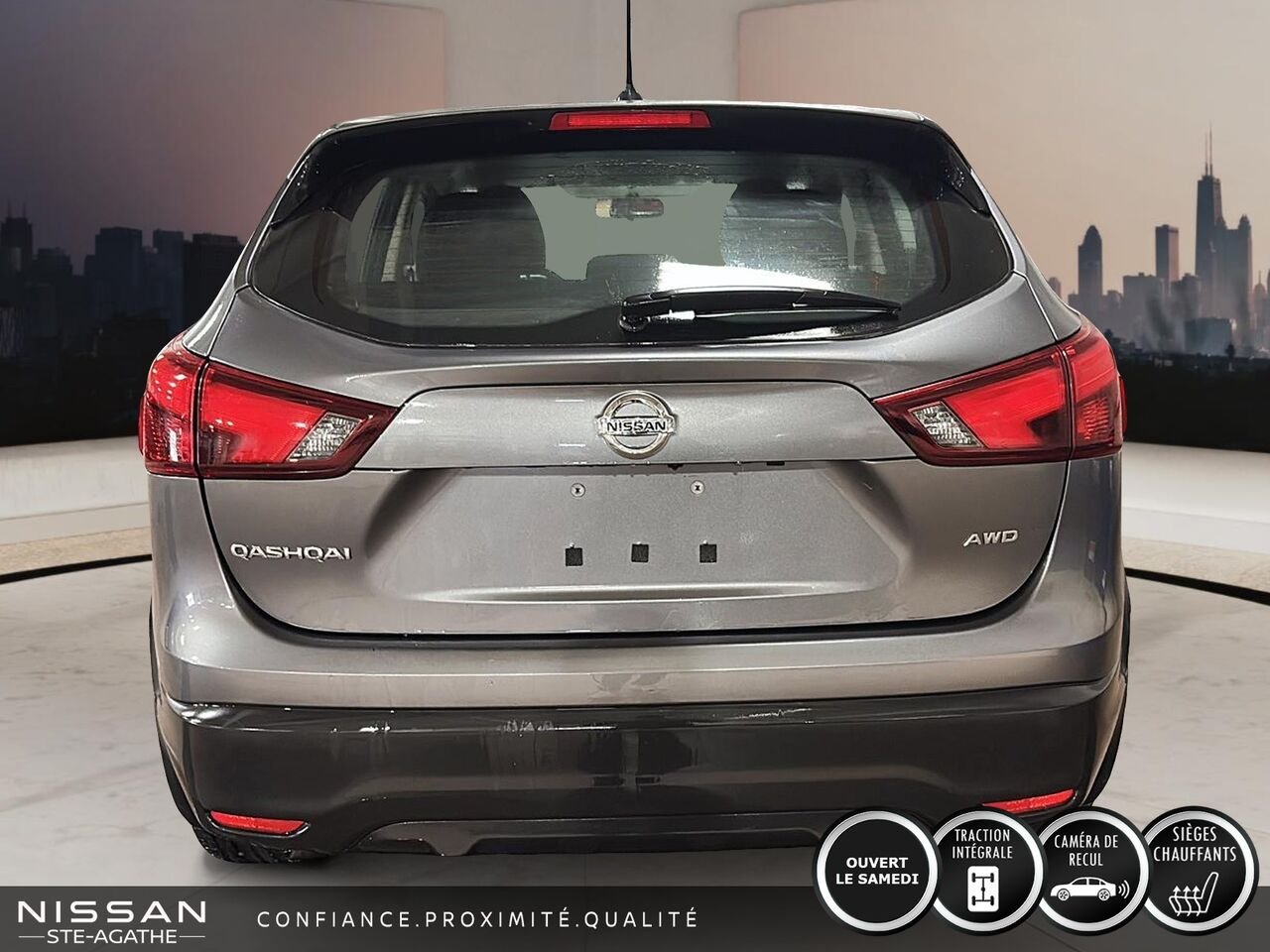 Nissan Qashqai S TI CVT 2019 Gris Saint-Jérôme - photo #3