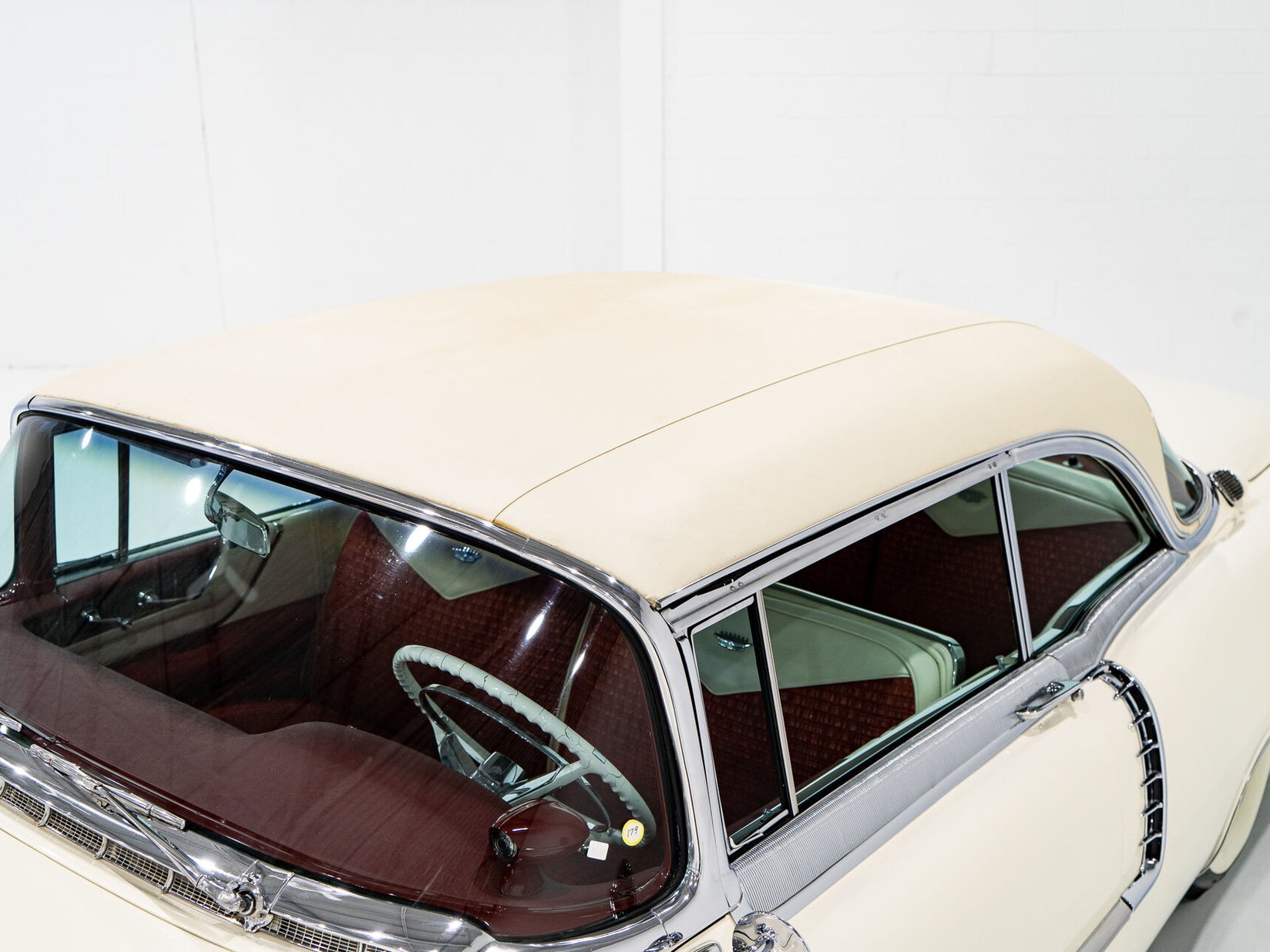 Cadillac Eldorado Seville With Factory A/C | PRIX EN USD 1956 Blanc Montréal - photo #50