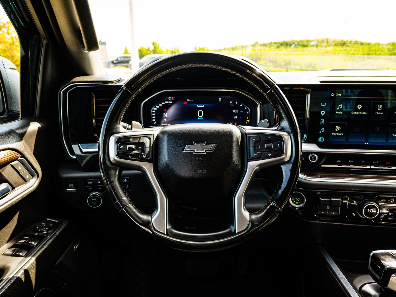 2024 Chevrolet Silverado 1500 4WD Crew Cab 147 LT Trail Boss Grey Sherwood Park - photo #31