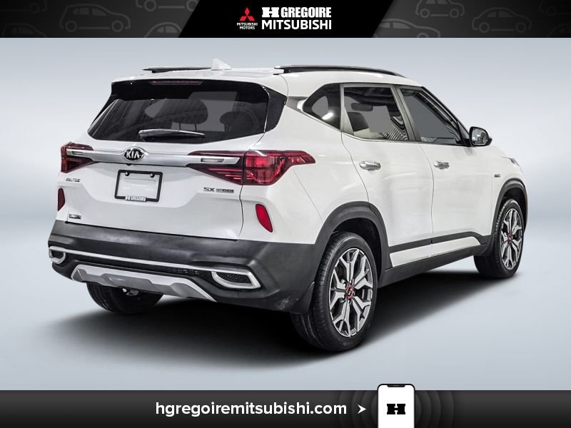 2021 Kia Seltos White Laval - photo #8