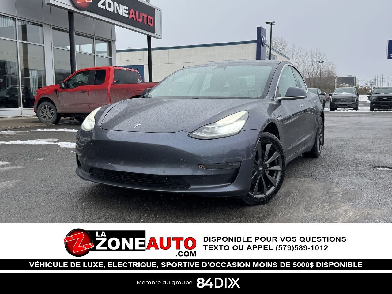 Tesla Model 3 2020 Gris Granby - photo #0