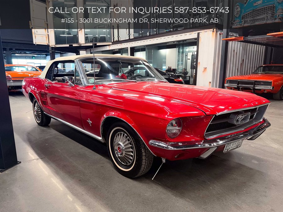 1967 Ford Mustang 1967 Red