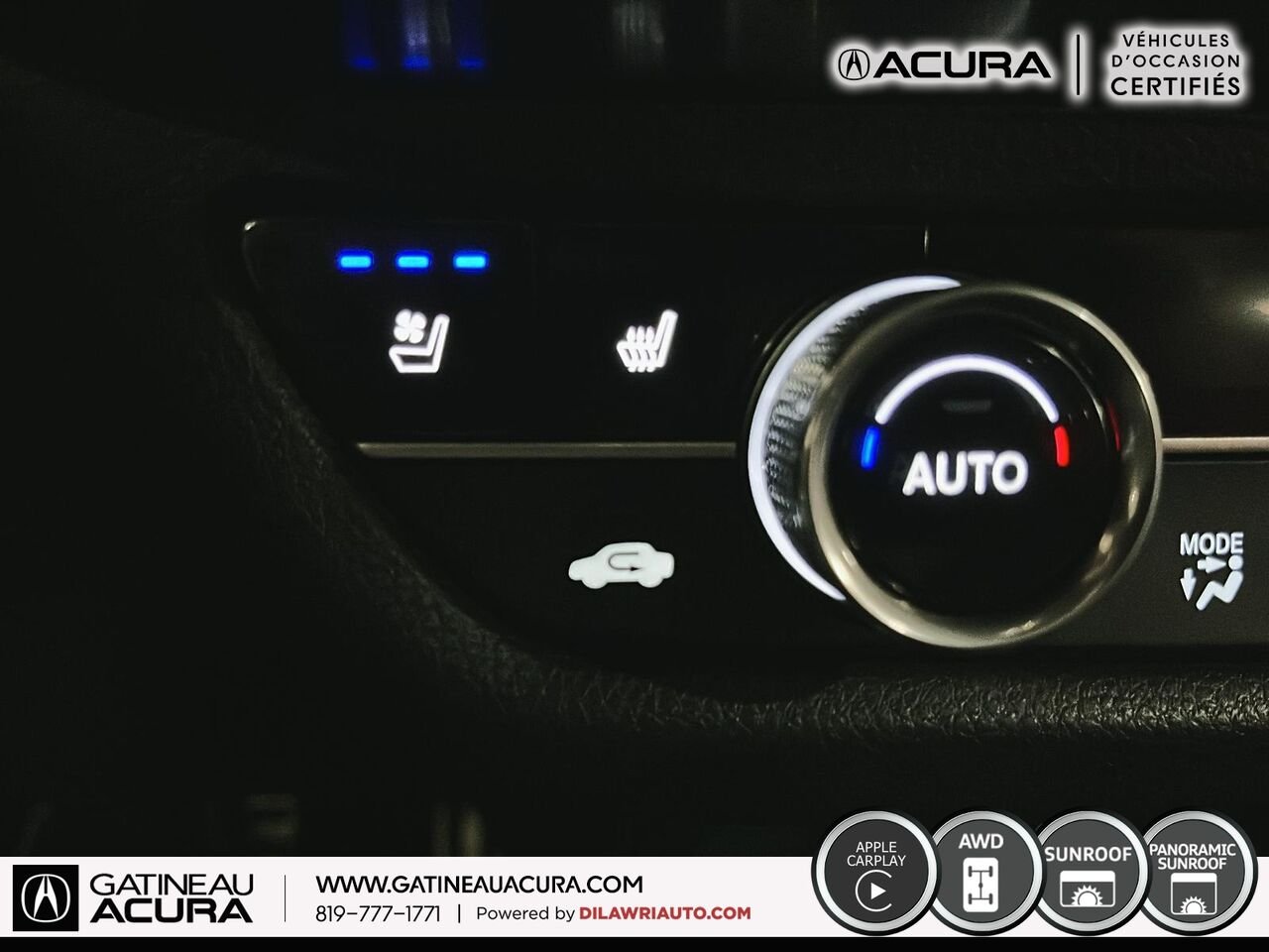 ACURA ADX A-Spec SH-AWD 2025 Blanc Ottawa & Gatineau - photo #6