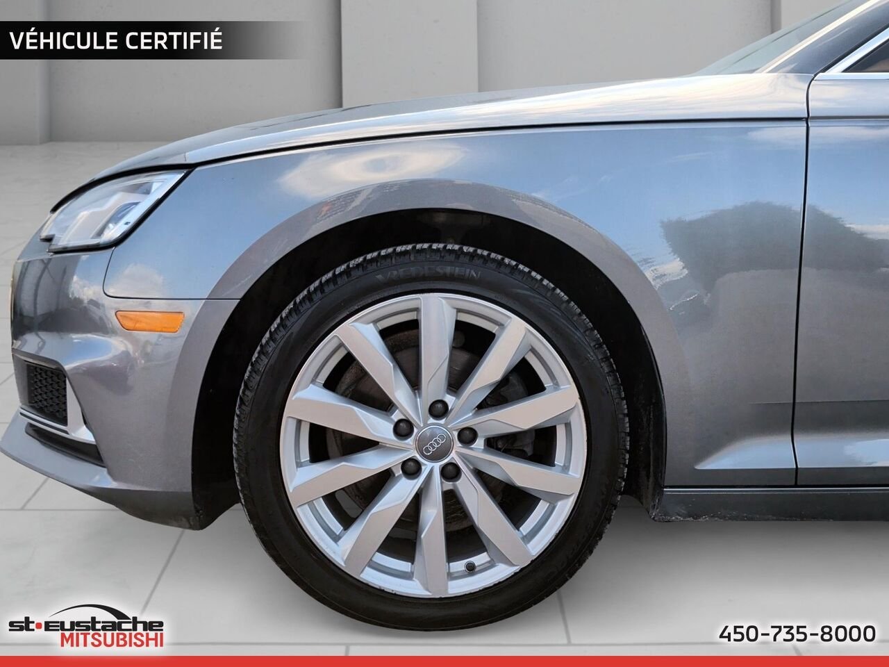 Audi berline A4 2019 Gris Saint-Eustache - photo #6