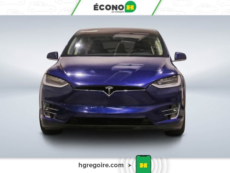 Tesla Model X 2016 Bleu Saint-Eustache - photo #1