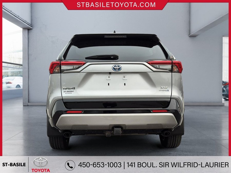 2023 TOYOTA RAV4 Hybrid 2023 Silver Sky Metallic with Black Roof
