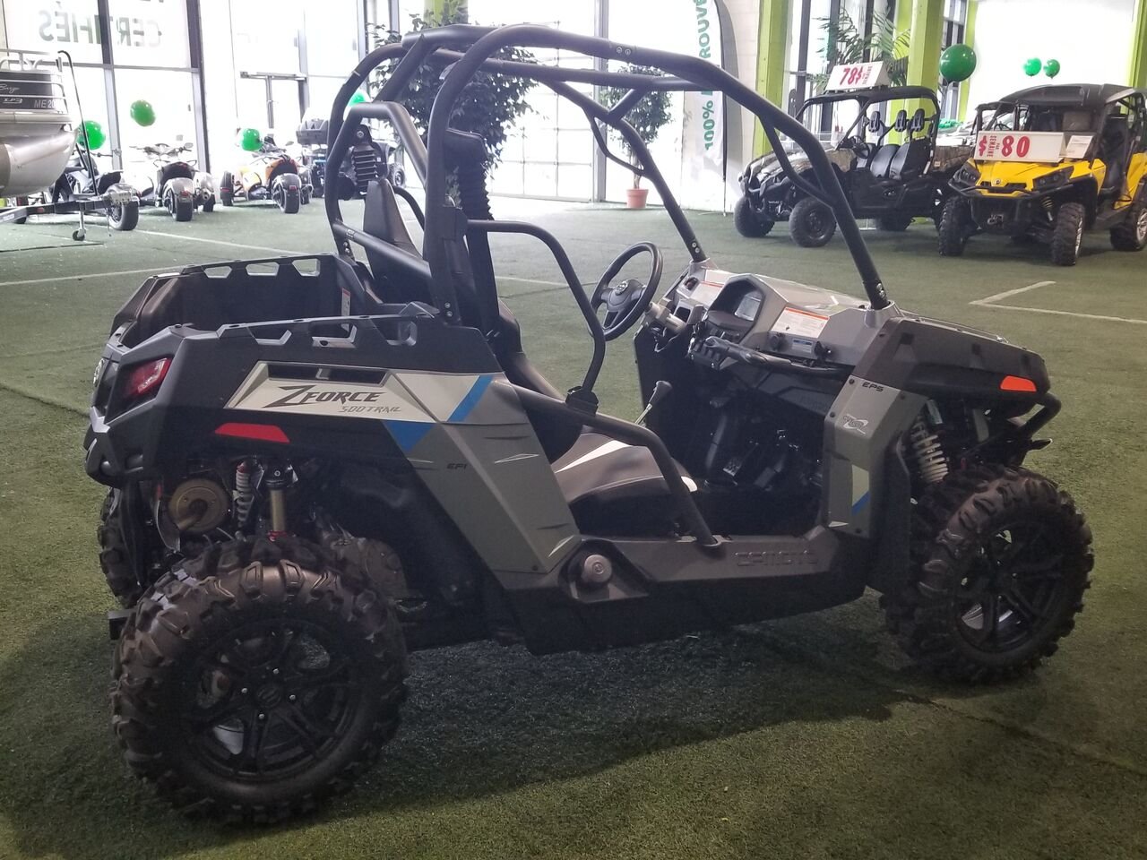 CF MOTO ZForce 2022 Gris Longueuil, - photo #11