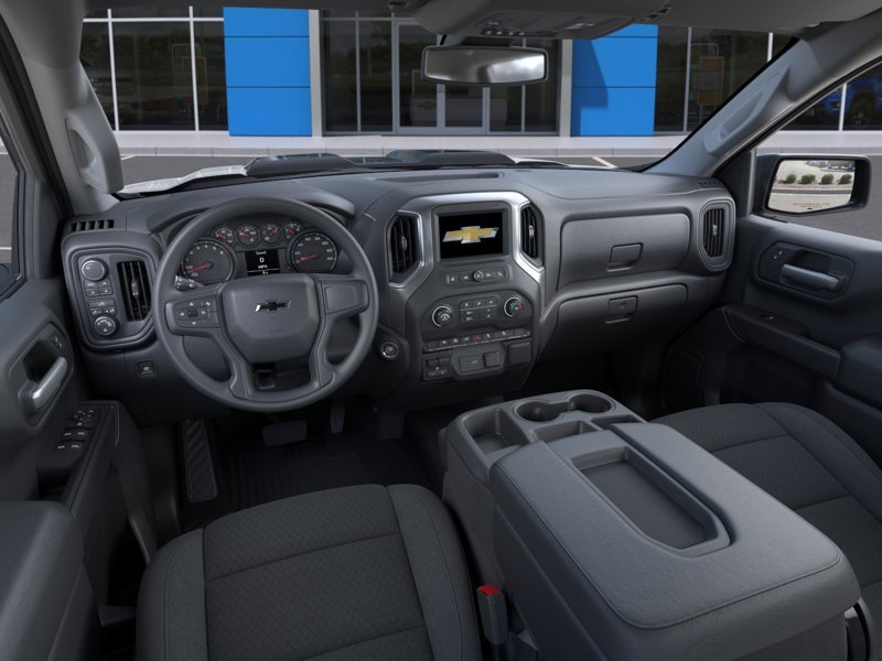 2026 CHEVROLET Silverado 1500 Custom Trail Boss cabine multiplace 4RM 157 po Summit White Gatineau - photo #14