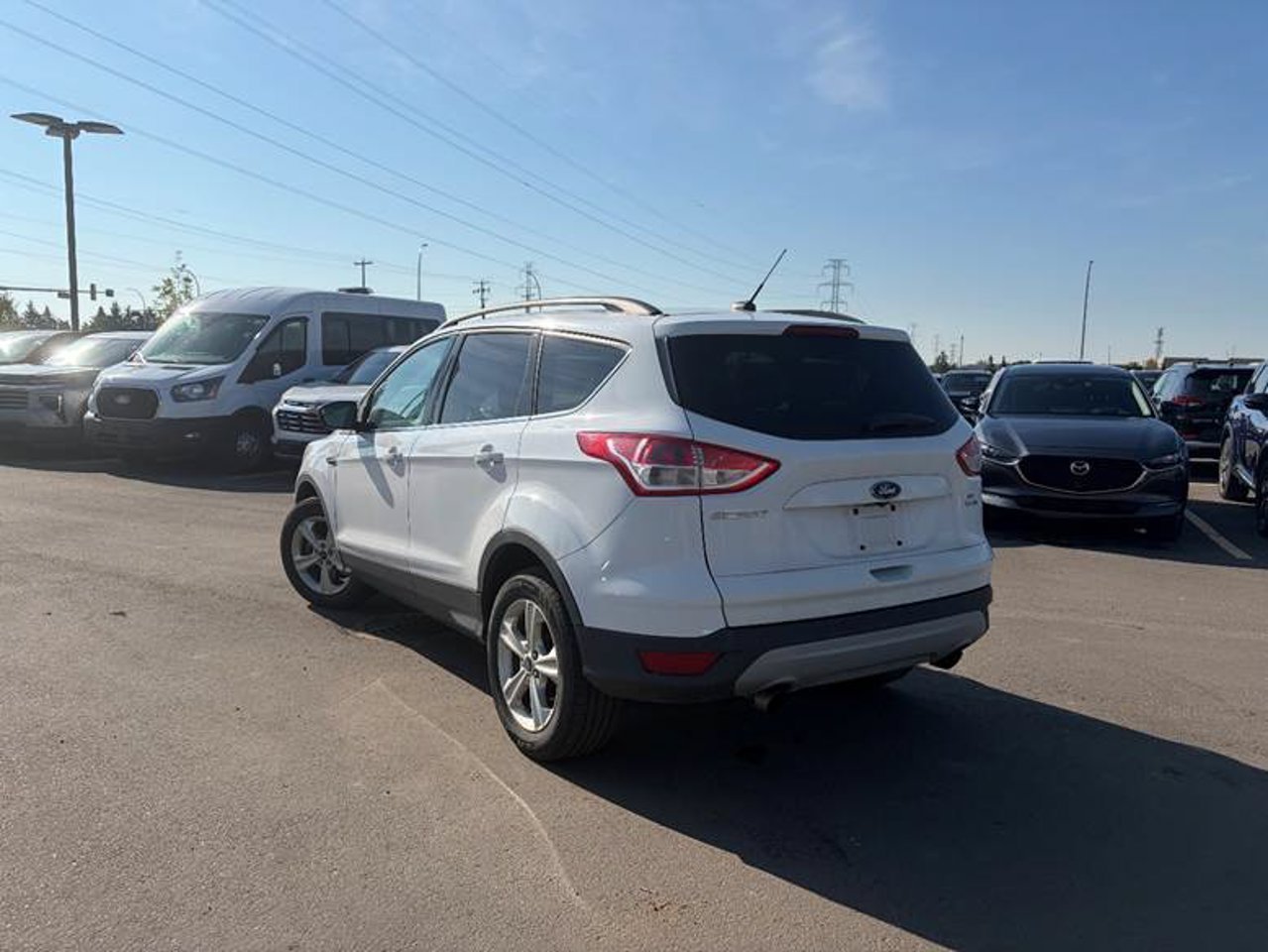 2014 Ford Escape 4WD 4dr SE White Sherwood Park - photo #3